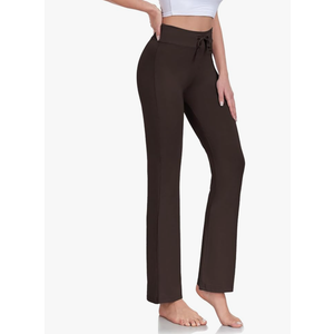 ADANIKI Women's Long Modal Comfy Drawstring Trousers Loose Straight-Leg for Yoga Running Sporting Size 3XL