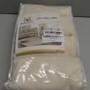 H.VERSAILTEX Dining Chair Covers Velvet Stretch Chair Covers for Dining Room Set of 4 Parson Chair Slipcovers Chair Protectors Covers Dining, Soft Thick Solid Velvet Fabric Washable, Ivory