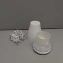 InnoGear Essential Oil Diffuser, Ultrasonic Diffusers for Home Aromatherapy Humidifier for Bedroom Room 7 Colors LED 2 Mist Mode Auto Off, Basic White