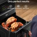 Dreo ChefMaker Combi Fryer, Cook like a pro with just the press of a button, Smart Air Fryer Cooker with Cook probe, Water Atomizer, 3 professional cooking modes, 6 QT, 6L