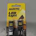 AUXITO 912 921 LED Bulb for Backup Light Reverse Lights High Power 2835 15-SMD Chipsets Error Free T15 906 922 W16W Bulbs, 6000K White, Exterior Light Bulbs (Upgraded, Pack of 2)