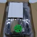 VIVOSUN 1-Pack 40-Cell Seed Starter Trays with 1 Set of LED Lights and 10"x20.75" Seedling Heat Mat, 3.6" Higher Cover, Adjustable Vents, Drainage Holes, Green Propagation Tray for Planting Seeds