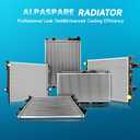 Engine Coolant Radiator fit for Nissan Altima 2007-2018, Maxima 2009-2019, 2.5L 3.5L,16mm Core Thickness,Replace# CU2988