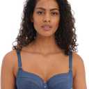 Freya Women's Viva Lace Underwire Side Support Bra (32DD, Lace Vintage Denim)