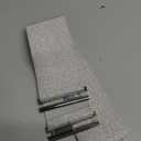 SANSTHS Women Wide Elastic Belts for Dresses Corset Waist Belts Ladies Cinch Belts Thick Stretchy Waistband (Fit Waist Size 37-41 Inches, Silver)