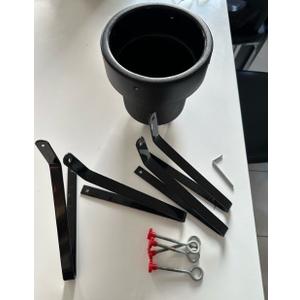 Christmas Tree Stand with Water Reservoir  Tree Holder Real Xmas Artificial Trunks Stand Diameter Pine Holder Base for Xmas Rustic Decoration