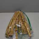 Heavy Duty Metal Arch Backdrop Stand, 7.2FT Stable Gold Arch Stand with Ground Stakes and Water Bags, Balloon Arch Stand for Wedding Party Baby Shower Photo Flower Arch Decoration 