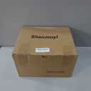 Shenmoyl Plug in Pendant Light Hanging Light Fixture Corded On/Off Switch Brass Pendant Light with Green Striped Glass Lampshade for Bedroom Living Room Kitchen Island (Plugin 1 pack (Pulley))