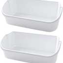 2 Pack 240356401 Refrigerator Door Bin Shelf By Seentech - Replacement Shelf Part Compatible with Frigi-daire Kenmore Refrigerator, Replaces AP2116036, 891213, 240356401, 240356405, 240356406