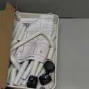 Baby Diaper Caddy, Plastic Movable Cart for Newborn Nursery Essentials Diaper Storage Caddy Organizer for Changing Table & Crib, Easy to Assemble, Beige