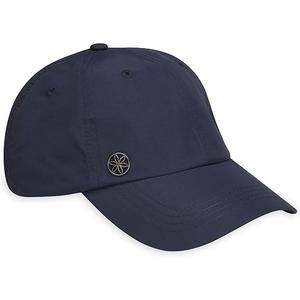 Gaiam Classic Fitness Hat, Ponytail Cap, Women Quick-Dry Sweatband | Ponytail Hole | Moisture-Wicking | Running, Hiking & Beach | Adjustable Fit (Navy, One Size 21.5 - 23)