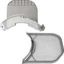 Seentech MCK49049101 Dryer Lint Filter Housing with ADQ56656401 Stainless Steel Mesh Replacement Compatible with L-G Ken-more Dryers DLEX3570V DLGX4271V 79691282310