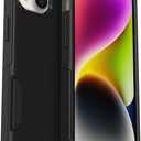 OtterBox Commuter Slim Case Compatible with iPhone 14 Plus (NOT 14/Pro/Pro Max) Dual-Layer Defense - Non-Retail Packaging - Black