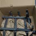 AMAGABELI GARDEN & HOME Fireplace Grate Log Holder 24 Inch Firewood Burning Rack Heavy Duty Wrought Iron Solid Steel for Chimney Hearth Fire Pit Outdoor Kindling Tools Wood Stove Accessories