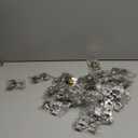 Ravinte 30 Pack 15 Pairs 3/8 inch Overlay Cabinet Hinges Kitchen Soft Close Cabinet Hinges Hidden Door Hinge for Kitchen Cabinet Hinges Stainless Steel Adjustable Hinges Satin Nickel Cabinet Hardware