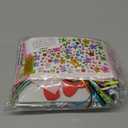 Ruicnte 24 Sets Valentines Day Crafts for Kids,DIY Valentine Foam Shapes Monster Ornaments Craft Kits,Holiday Hearts Monster Art Stickers for Kids Valentine's Cards Classroom Activities Gift Exchange