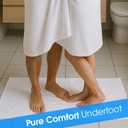 US Office Elements Set of 2 Cotton Bath Mats  20"x33" Absorbent and Soft Bath Rug Towels for Floor, 100% Cotton, Machine Washable, Quick-Dry Mat Set