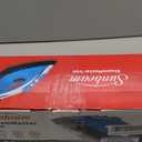 Sunbeam Steammaster Steam Iron, 1400 Watt, Large Anti-Drip Stainless Steel Nonstick Soleplate with 8' Retractable Cord, Horizontal or Vertical Shot of Steam and 3-Way Auto Shut-Off, Black/Blue