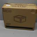 Large Shoe Boxes Clear Plastic Stackable Drop Front Shoe Box with Clear Door, Shoe Containers For Sneaker Display, Fit up to US Size 12