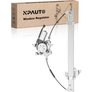 Front Right Passenger Side Power Window Regulator with Motor Replacement for Nissan Frontier Xterra 2005 2006 2007 2008 2009 2010 2011 2012 2013 2014 2015 2016 2017 2018 2019 2020 2021, 2-Pin 741-349