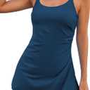 Aleumdr Womens Swimsuits Swim Dress One Piece Swimsuits Women Skirted Tummy Control Bathing Suit Rompers Modest 2025 Swimwear Green X-Large