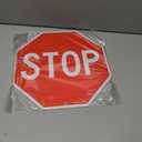 2 x ANLEY Stop Sign 12 X 12 In - Diamond Grade Reflective at Nights - 40 Mil Thick Rust-Free Aluminum - Easy Mounting - Street Road Slow Warning Metal Warning Signs Octagon Outdoor Use