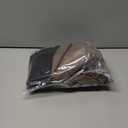 2 Pairs Fleece Lined Tights Women-Thermal Pantyhose leggings Women,Fake Translucent Skin Colored Tights for Winter (Large, Black+brown)