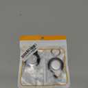 1|2|4 Pack Case for AirTag 2nd Gen (2026) & 1st Gen, Shockproof Holder Anti-Scratch Protective Cover for Air Tags, Men's Women's Keyrings & Keychains for Keys, Luggage, Bags, A4 Black