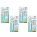 TopBeauty Paris Slim Razors for Women - Manual Razor with Refills (4 Handles + 76 Replaceable Cartridges) - 3-Blades Technology - Beautiful Price - Bikini Razor - Soft Shave & Loving Care