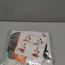 Halloween Table Decorations, 6Pcs Glitter Halloween Pumpkin Ghost Honeycomb Decorations, 3D Bat Pumkin Ghost Table Centerpieces Decors for Home Office Halloween Theme Party Events