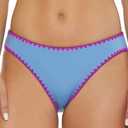 Lucky Women's Marbella Hipster Bikini Bottom, Cheeky Coverage, Swimwear Separates L