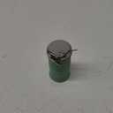 Tablecraft Sugar Shaker with Stainless Steel Top, 3.0625" x 5.75", Green