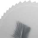 60 Sheets Silver Mirror Cardstock Paper ,8.5x11 (250 GSM), Metallic Finish Silver Foil Board for Crafting, Invitations & Decorations Die Cut and Plotter Compatible