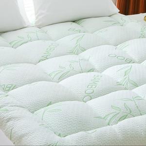 Extra Thick Mattress Topper Queen Size, Waterproof Soft Viscose Derived from Bamboo, Pillow Top Mattress Pad, Mattress Cover 1000GSM Filling with Deep Pocket for Back Pain Relief, Queen