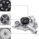 AW6653 Water Pump 68346915AA OE Replacement For 2011-2020 Chrysler 300 Dodge Challenger Charger Durango Jeep Grand Cherokee HEMI 5.7L 6.4L