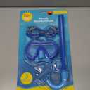 Shark Snorkel Pack Summer Pool Play, 3 Pieces, Age 3+, Blue