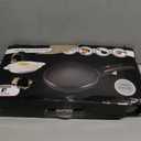 Moss & Stone Electric Crepe Maker  8 Portable Crepe Pan Nonstick with Dipping Plate, Auto Shut-Off, On/Off Switch, Even Heating & One Automatic Temperature Control  Compact Crepe Maker