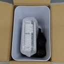 Bathroom Garbage Can with Lid, 2.6 Gallon Diaper Trash Can, Automatic Trash Cans Touchless, Slim Waterproof Smart Commercial Trash Can for Bedroom, Bathroom, Office, Living Room, Toilet, RV (A-Basic Battery Supply-White)