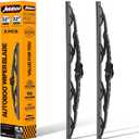 AUTOBOO 22"+22" Windshield Wipers Replacement for Dodge Ram 1500/2500/3500/4500 2009 2010 2011 2012 2013 2014 2015 2016 2017 2018-Original Factory Quality (Pack of 2)
