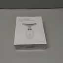 Face Light Therapy Device Facial Massager for Face and Neck, Face culpting Wand with 7 Color, Face and Neck Massager Tool Red-Light-Therapy-for-Face (White)