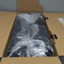 CILI Massage Mat Full Body,Massager Chair Pad,10 Vibration Motors & 5 Massage Modes,Back Massager for Bed,Massage Mattress Pad for Back,Heating Pad with Auto Shut Off (Classic Black)