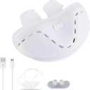 Snoring Prevention Goods, Electric Nose Clip, Electric Snoring Prevention Device, Nose Mask, Nose Plug, Silicone Nose Mask, Air Circulation, Good Sleep, Promotes Nasal Breathing, Unisex