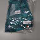 Women's Floral Midi Fall Skirt Mesh Slit Split Long Maxi Skirts Women Outfit (Green, XL)