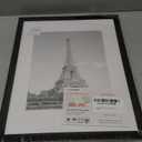 upsimples 11x14 Picture Frame, Display Pictures 8x10 with Mat or 11x14 Without Mat, Wall Hanging Photo Frame, Black, 1 Pack