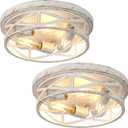 13 inch White and Gold Flush Mount Ceiling Light Fixtures,3-Light Modern Hallway Light Fixtures Ceiling, White and Gold Light Fixture Ceiling Mount for Farmhouse,Kitchen, Bedroom 2 Pack