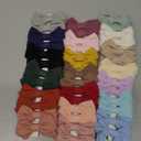 jollybows 40pcs 2" Hair Clips for Girls - Mini Fully Lined Bows, Tiny Barrettes for Infants, Toddlers, Kids, Teens