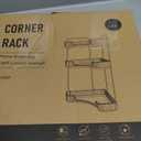 Webetop Corner Bathroom Counter Organizer 3 Tier Bathroom Countertop Organizers Shelf Makeup Organizer for Vanity Perfume Tray for Corner Storage Skincare, Cosmetic, Dresser, Kitchen Spice Rack (3 Tier without brush holder, Clear)