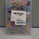 WLEAD 48PCS Mini Resin Axolotl Miniature Figurine - 16 Colors (8 Glow in The Dark & 8 Non-Luminous) 3 Pieces per Color, Mini Plastic Animals for Aquarium, Garden Micro Landscape, DIY Dollhouse Decor