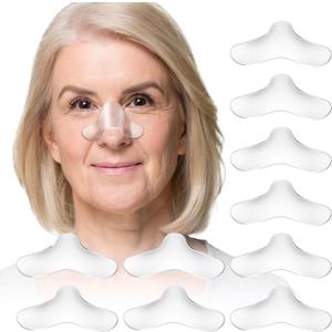 10 Pack CPAP Nose Pads, Reusable CPAP Nose Cushion for Most Masks - SiliconeGel Nasal Pads & Cushion, Relieves Pressure, Redness & Skin Irritation, Give Excellent Protection - Trim for Custom Fit