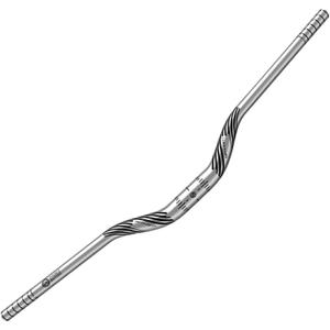 FIFTY-FIFTY Mountain Bike Riser Handlebar, Aluminum Alloy MTB Handlebar, 31.8mm Diameter, 780mm Wide Bicycle Bar (Silver)
